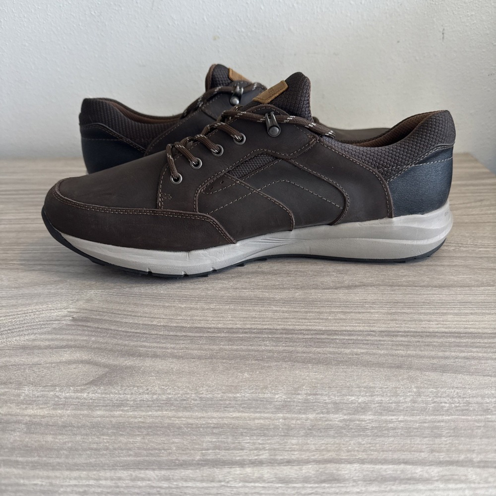 Nunn Bush Shoes Mens Sz 14M Kore Brown Walking 84936-215 City Lace‎ Up Casual - Picture 9 of 11